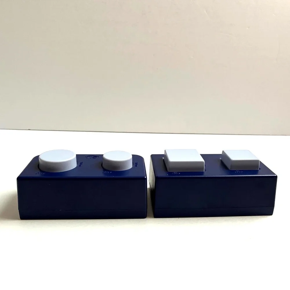 Creative Memories Paper Punches Lot of 2 Square and Circle Maker Double Punch